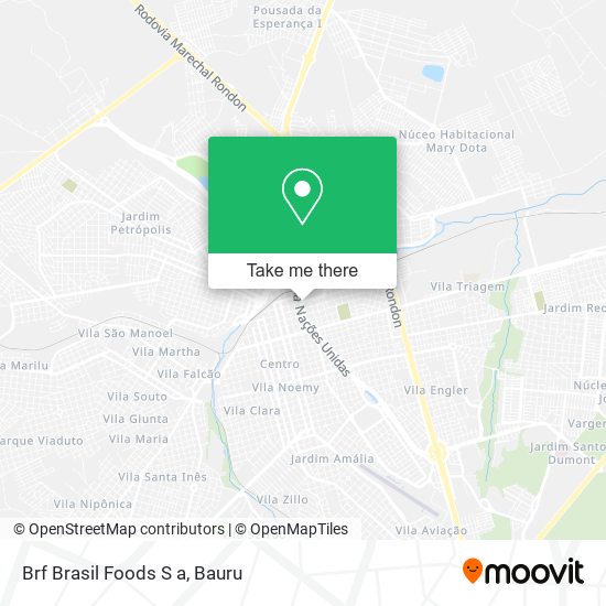 Brf Brasil Foods S a map