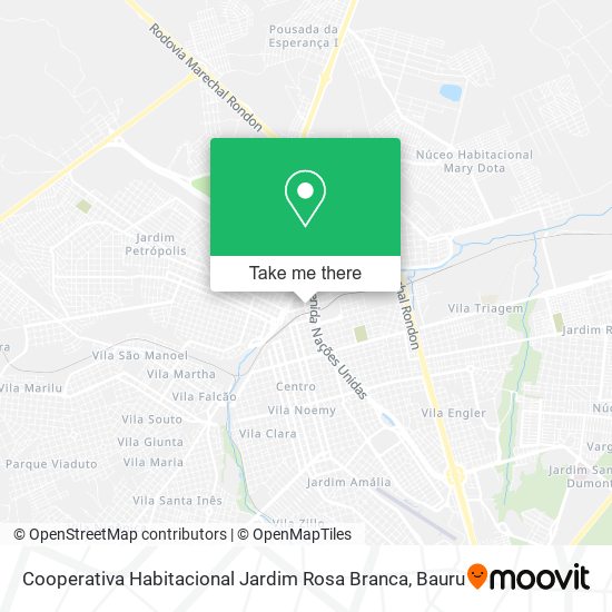 Cooperativa Habitacional Jardim Rosa Branca map