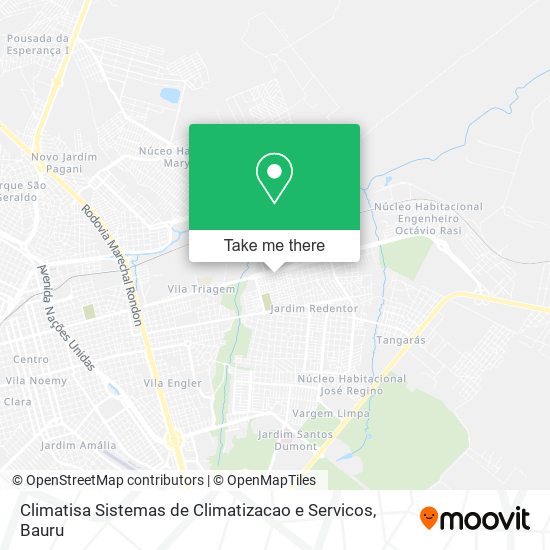 Climatisa Sistemas de Climatizacao e Servicos map