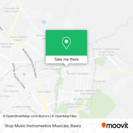 Stop Music Instrumentos Musicais map