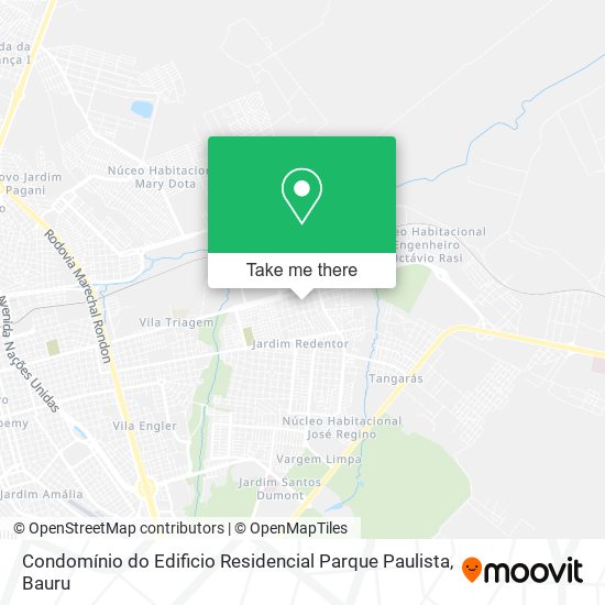 Condomínio do Edificio Residencial Parque Paulista map