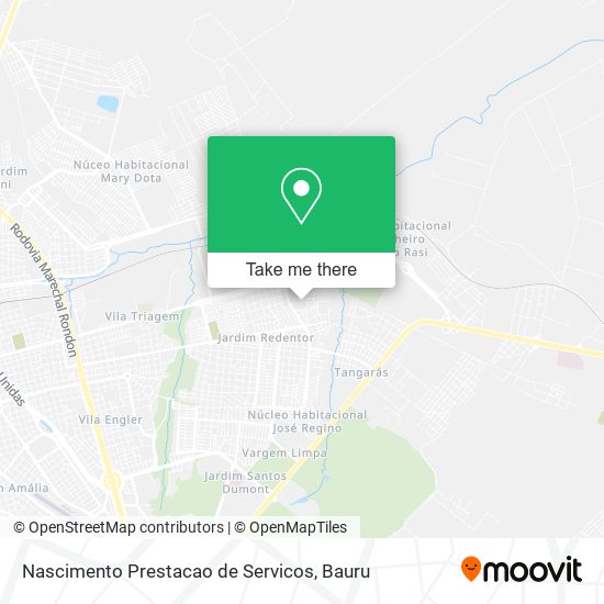 Mapa Nascimento Prestacao de Servicos