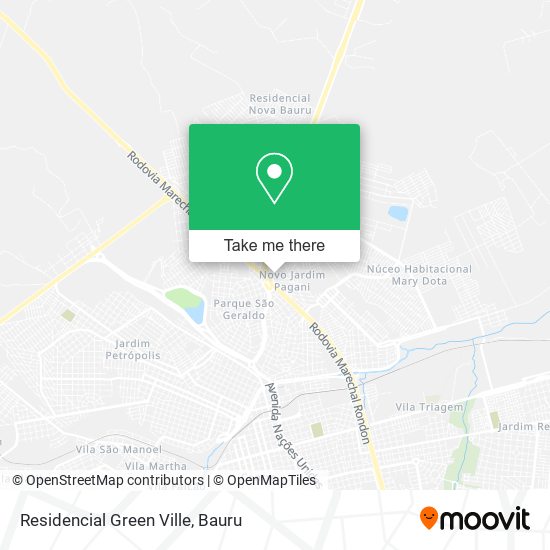 Residencial Green Ville map