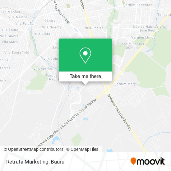 Retrata Marketing map