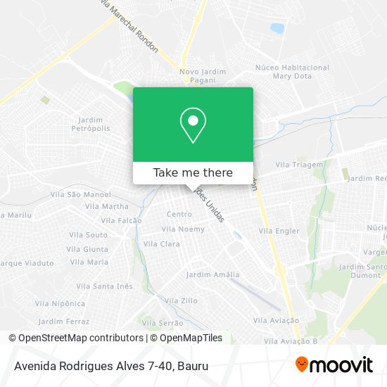 Avenida Rodrigues Alves 7-40 map