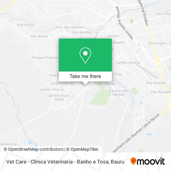 Mapa Vet Care - Clínica Veterinária - Banho e Tosa