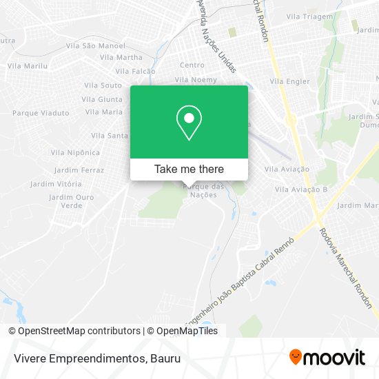 Vivere Empreendimentos map