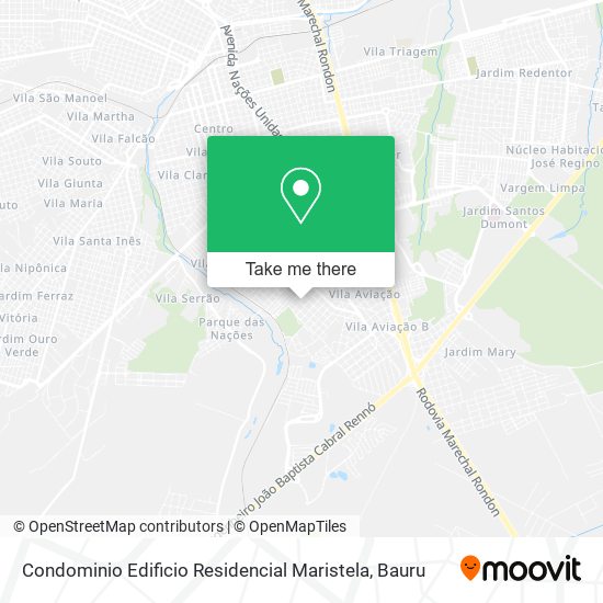 Condominio Edificio Residencial Maristela map