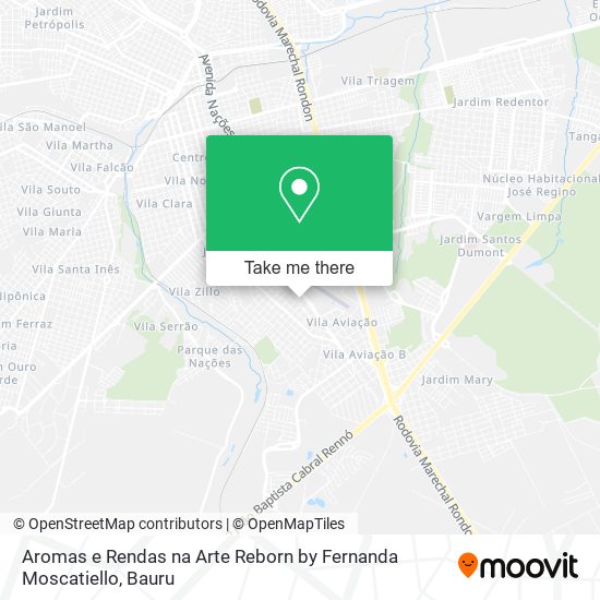 Aromas e Rendas na Arte Reborn by Fernanda Moscatiello map