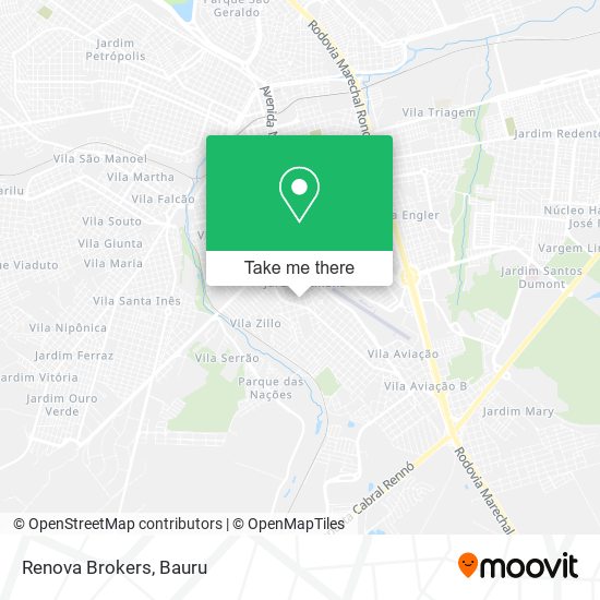 Renova Brokers map