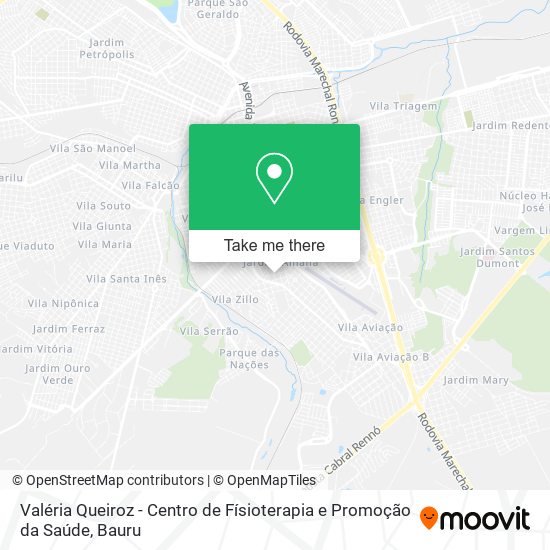 Valéria Queiroz - Centro de Físioterapia e Promoção da Saúde map