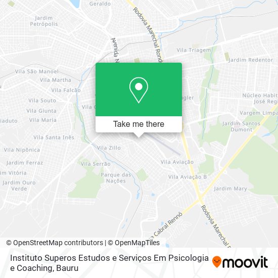 Instituto Superos Estudos e Serviços Em Psicologia e Coaching map