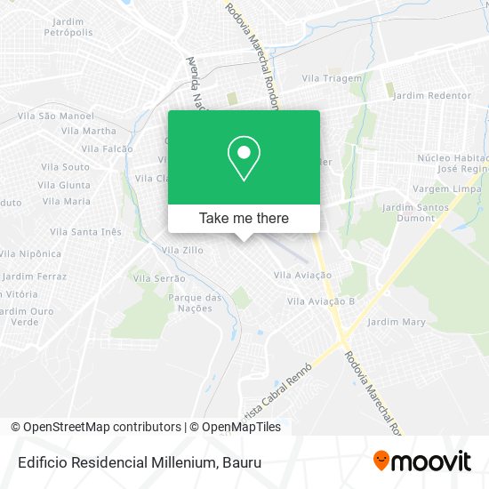 Edificio Residencial Millenium map