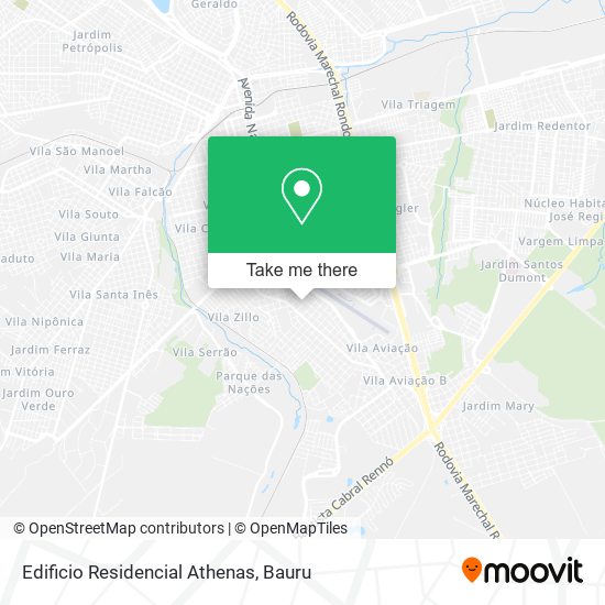 Edificio Residencial Athenas map