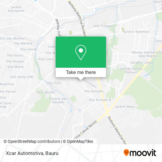 Xcar Automotiva map