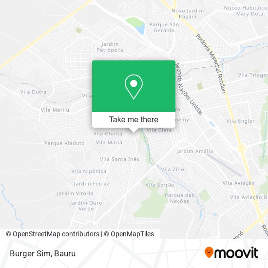 Burger Sim map