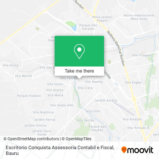 Escritorio Conquista Assessoria Contabil e Fiscal map