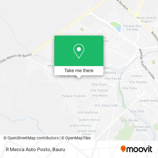 R Mecca Auto Posto map