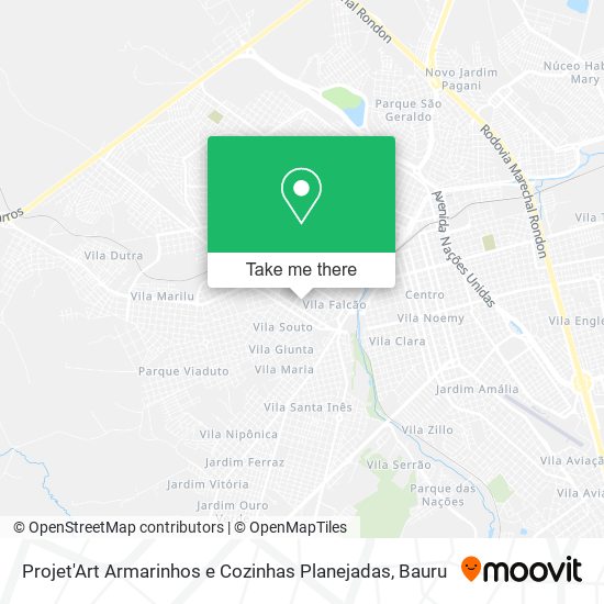 Projet'Art Armarinhos e Cozinhas Planejadas map