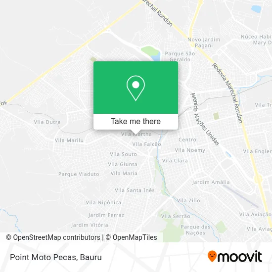 Point Moto Pecas map