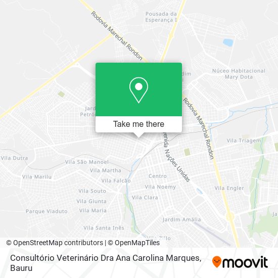Consultório Veterinário Dra Ana Carolina Marques map