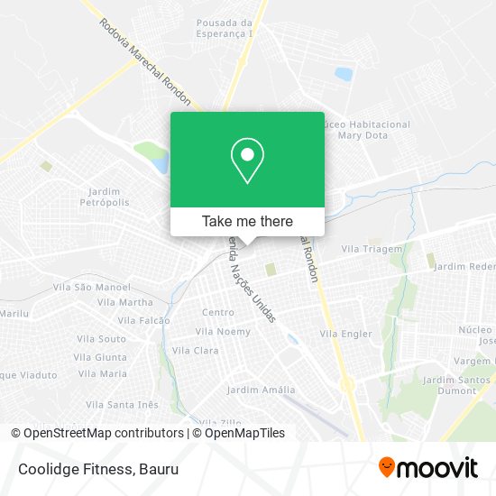 Coolidge Fitness map