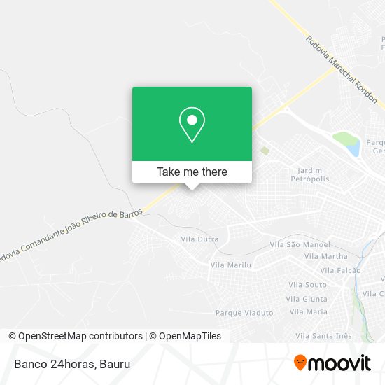 Banco 24horas map