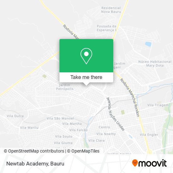 Newtab Academy map