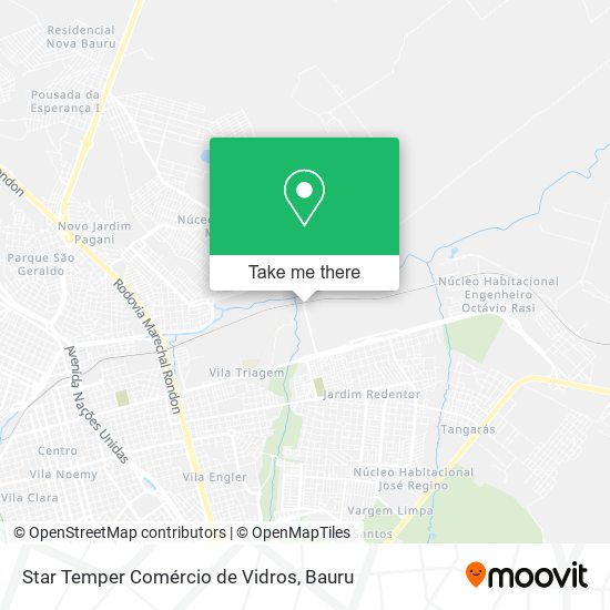 Star Temper Comércio de Vidros map