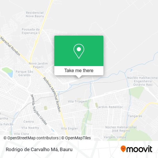 Rodrigo de Carvalho Má map