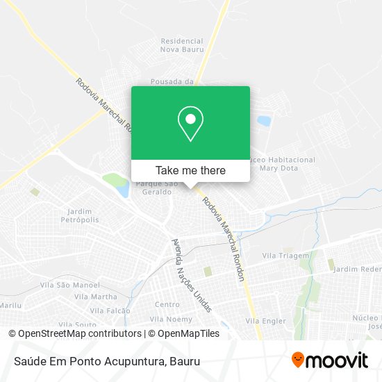 Saúde Em Ponto Acupuntura map