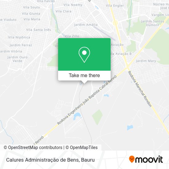 Calures Administração de Bens map