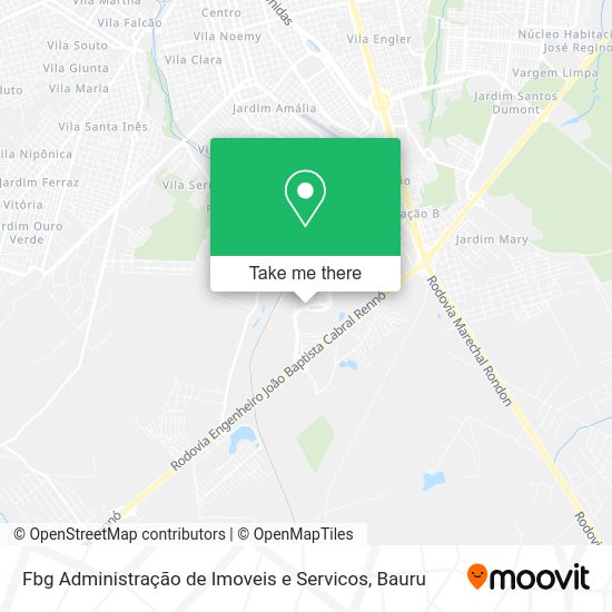 Fbg Administração de Imoveis e Servicos map