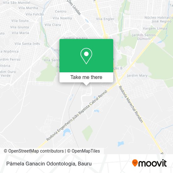 Pâmela Ganacin Odontologia map