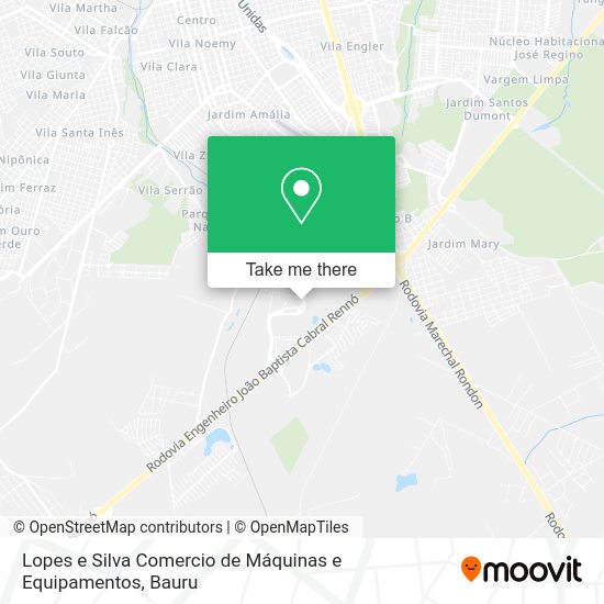 Lopes e Silva Comercio de Máquinas e Equipamentos map