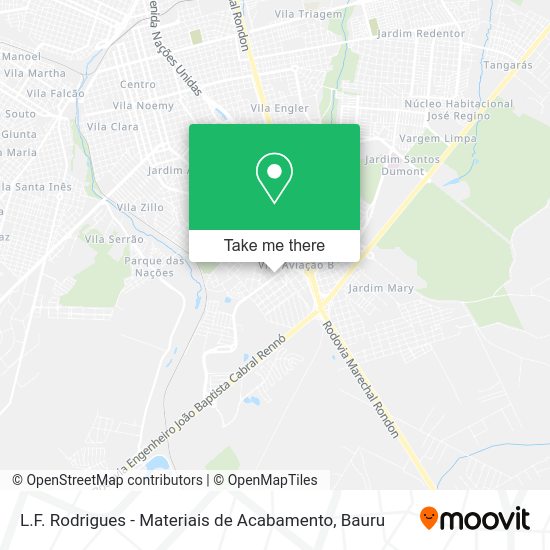L.F. Rodrigues - Materiais de Acabamento map