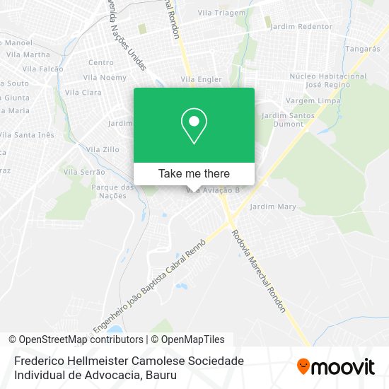 Frederico Hellmeister Camolese Sociedade Individual de Advocacia map