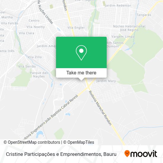 Cristine Participações e Empreendimentos map