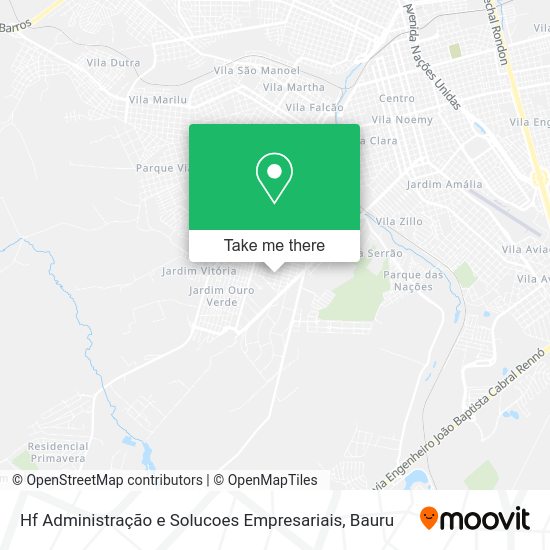 Hf Administração e Solucoes Empresariais map