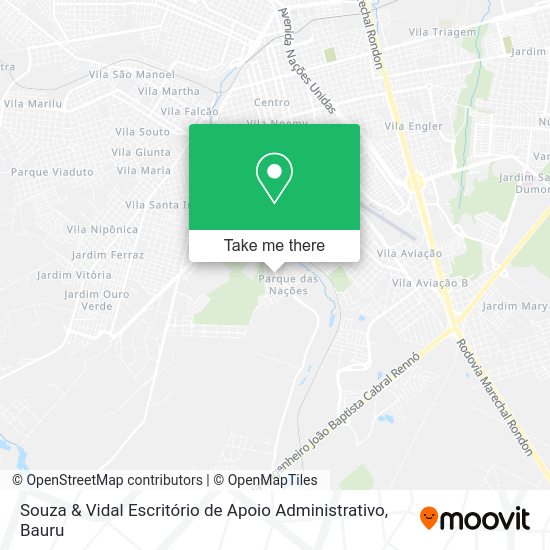 Souza & Vidal Escritório de Apoio Administrativo map