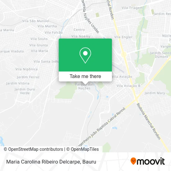 Maria Carolina Ribeiro Delcarpe map