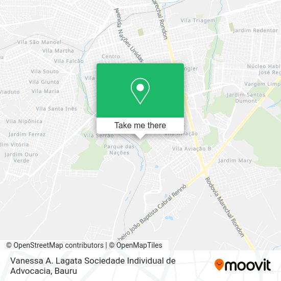 Vanessa A. Lagata Sociedade Individual de Advocacia map