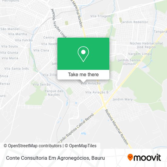 Conte Consultoria Em Agronegócios map