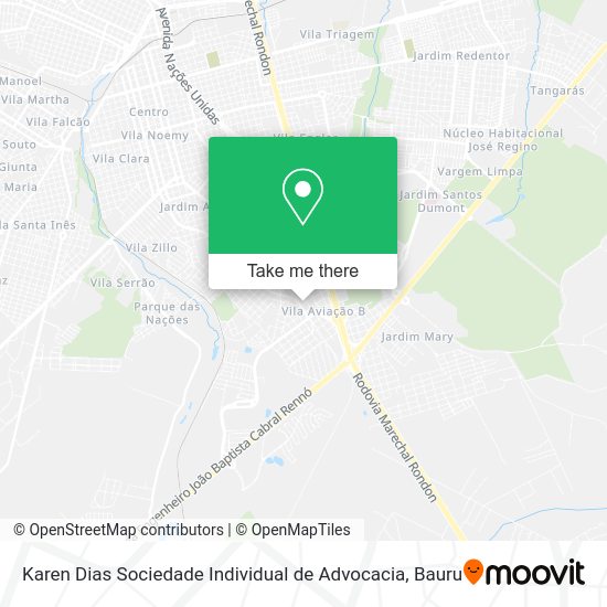 Karen Dias Sociedade Individual de Advocacia map