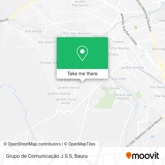 Grupo de Comunicação J.S.S map