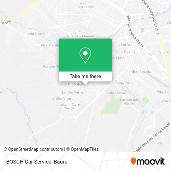 BOSCH Car Service map