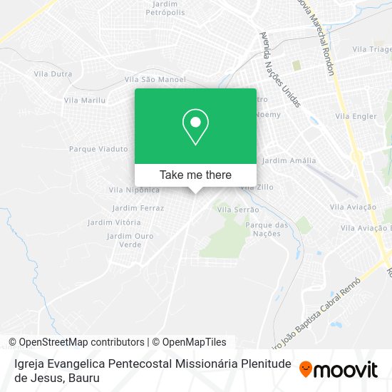 Igreja Evangelica Pentecostal Missionária Plenitude de Jesus map