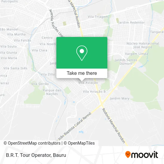 B.R.T. Tour Operator map