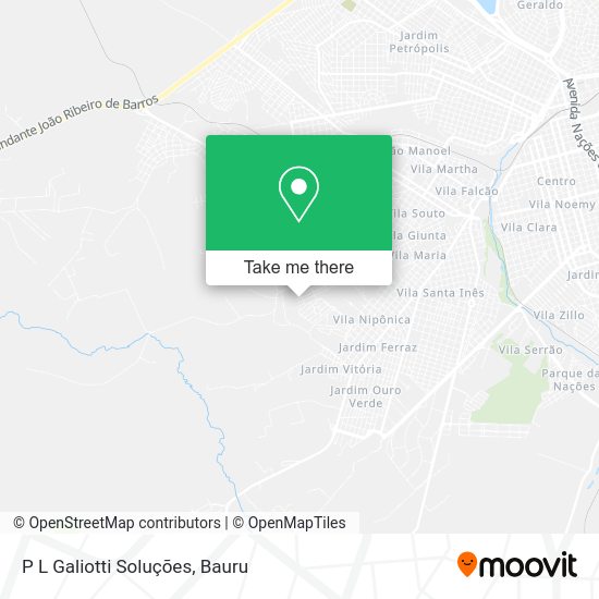 P L Galiotti Soluções map