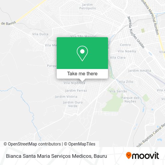 Bianca Santa Maria Serviços Medicos map